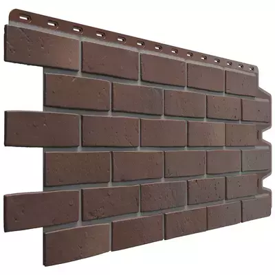 Сайдинг виниловый Docke Premium Berg Коричневый 1015*434мм
