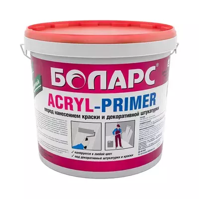 Грунтовка полимерная Боларс ACRYL-PRIMER 10кг позиция под заказ